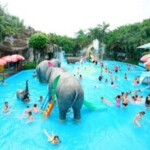 Hồ thiếu nhi tại đầm sen nước